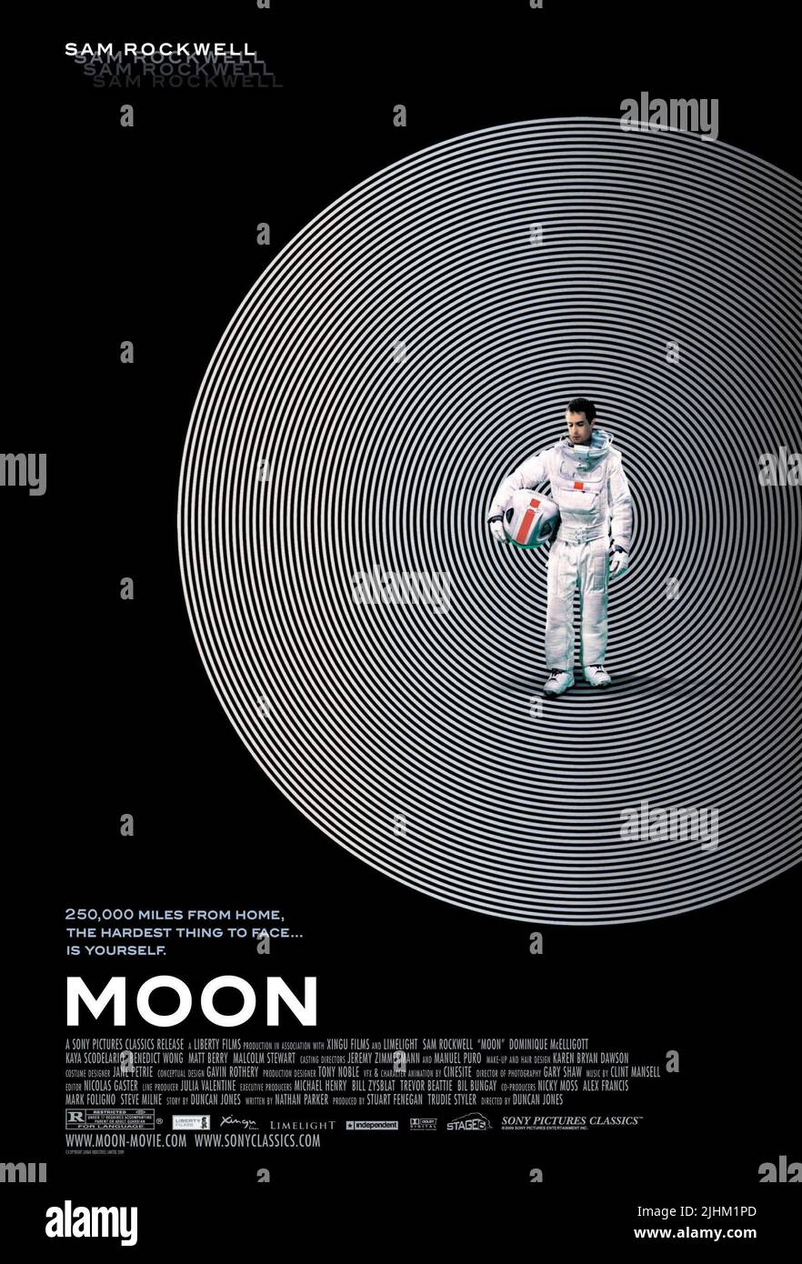 SAM ROCKWELL, luna, 2009 Foto Stock