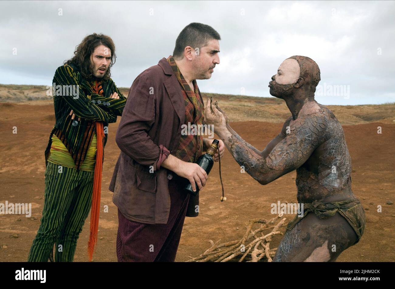 La marca di Russell, Alfred Molina, Djimon Hounsou, la tempesta, 2010 Foto Stock