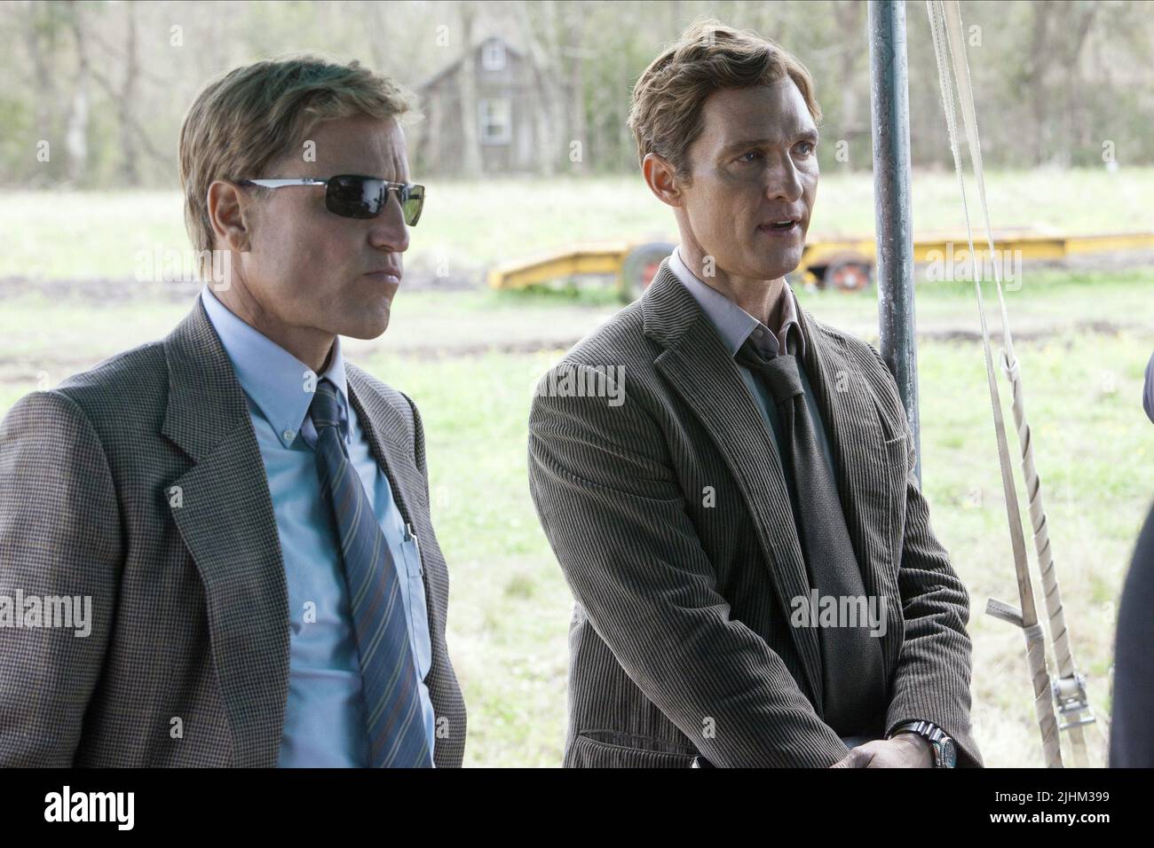 WOODY HARRELSON, MATTHEW MCCONAUGHEY, vero detective : stagione 1, 2014 Foto Stock