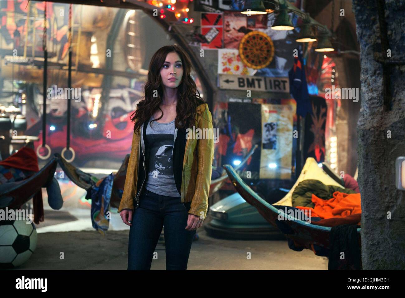 MEGAN FOX, TARTARUGHE NINJA MUTANTI ADOLESCENTI, 2014 Foto Stock