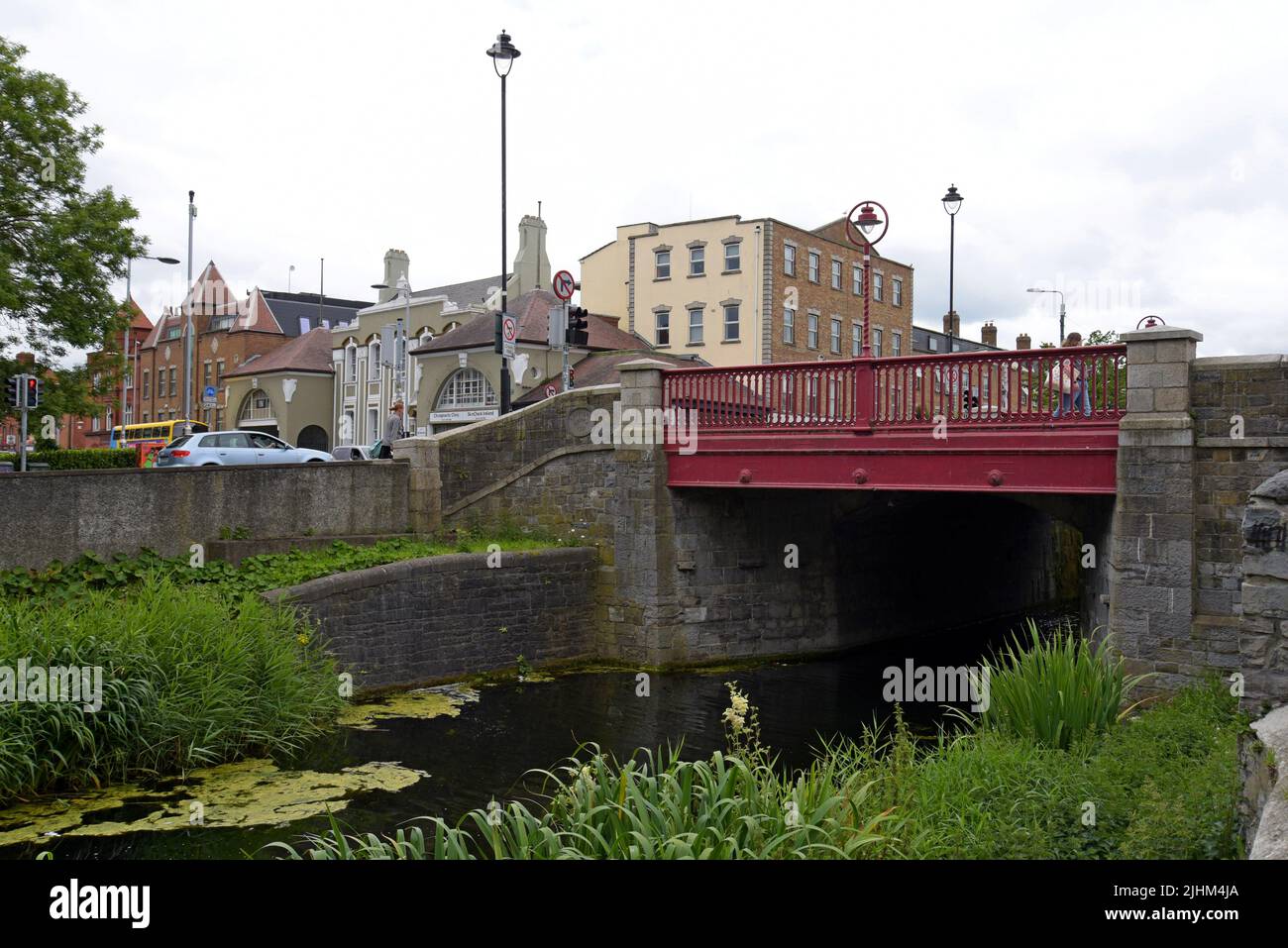 Ponte la Touche sul Canal Grande, Dublino, Irlanda, luglio 2022 Foto Stock