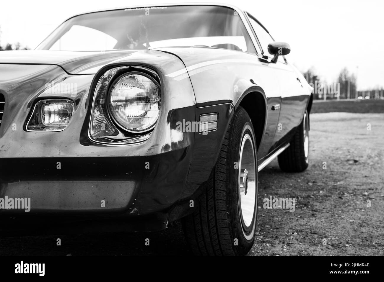 Sosnovy Bor, Russia - 03 maggio 2022: Chevrolet Camaro 1979 Foto Stock