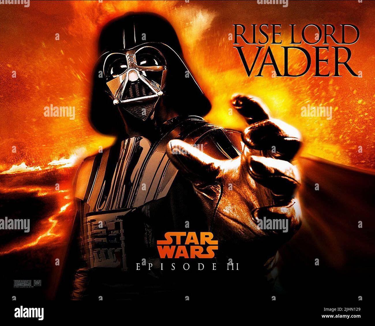 DARTH VADER, Star Wars: Episodio III - LA VENDETTA DEI SITH, 2005 Foto Stock
