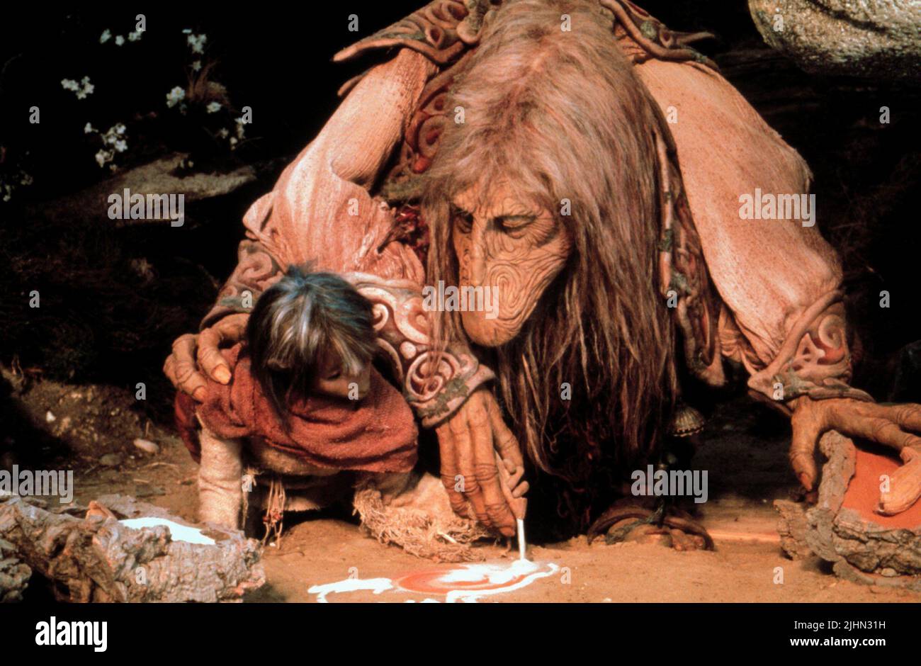 JEN, il mistico URRU, il cristallo scuro, 1982 Foto Stock