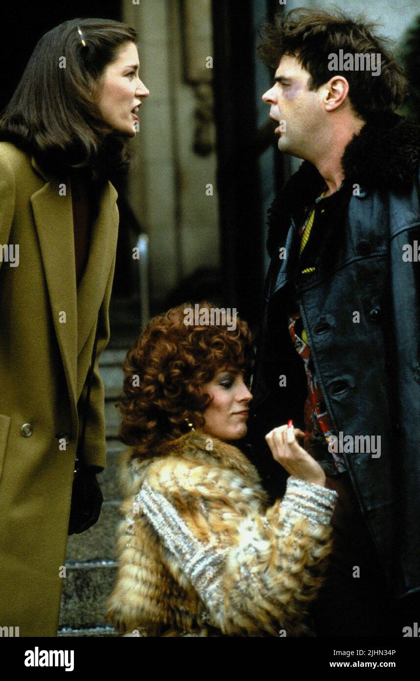 KRISTIN HOLBY, Jamie Lee Curtis, dan aykroyd, Trading Places, 1983 Foto Stock
