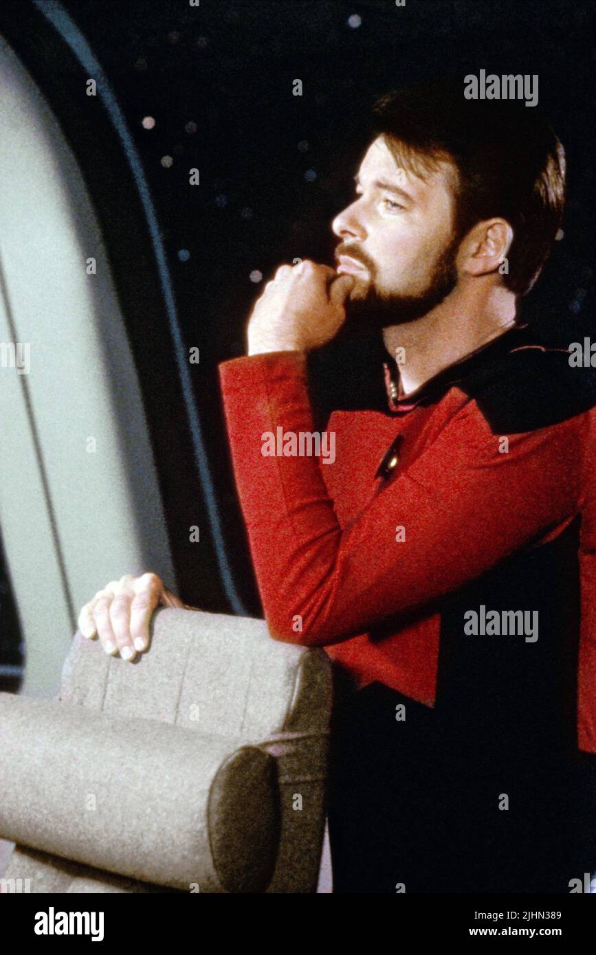 JONATHAN FRAKES, STAR TREK: la prossima generazione, 1987 Foto Stock