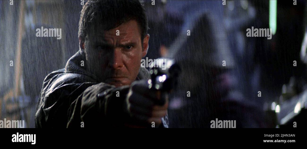 HARRISON FORD, BLADE RUNNER, 1982 Foto Stock