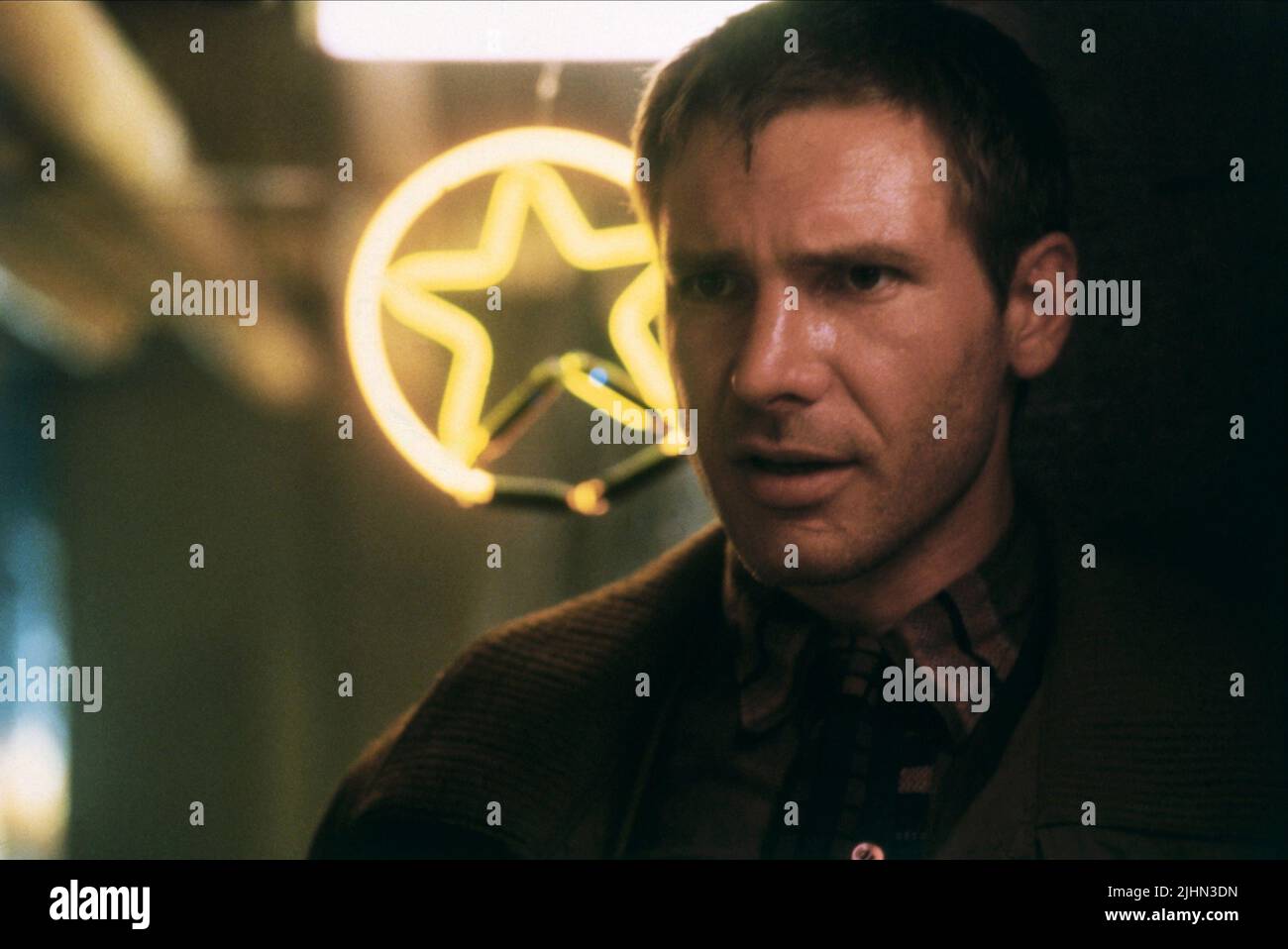 HARRISON FORD, BLADE RUNNER, 1982 Foto Stock