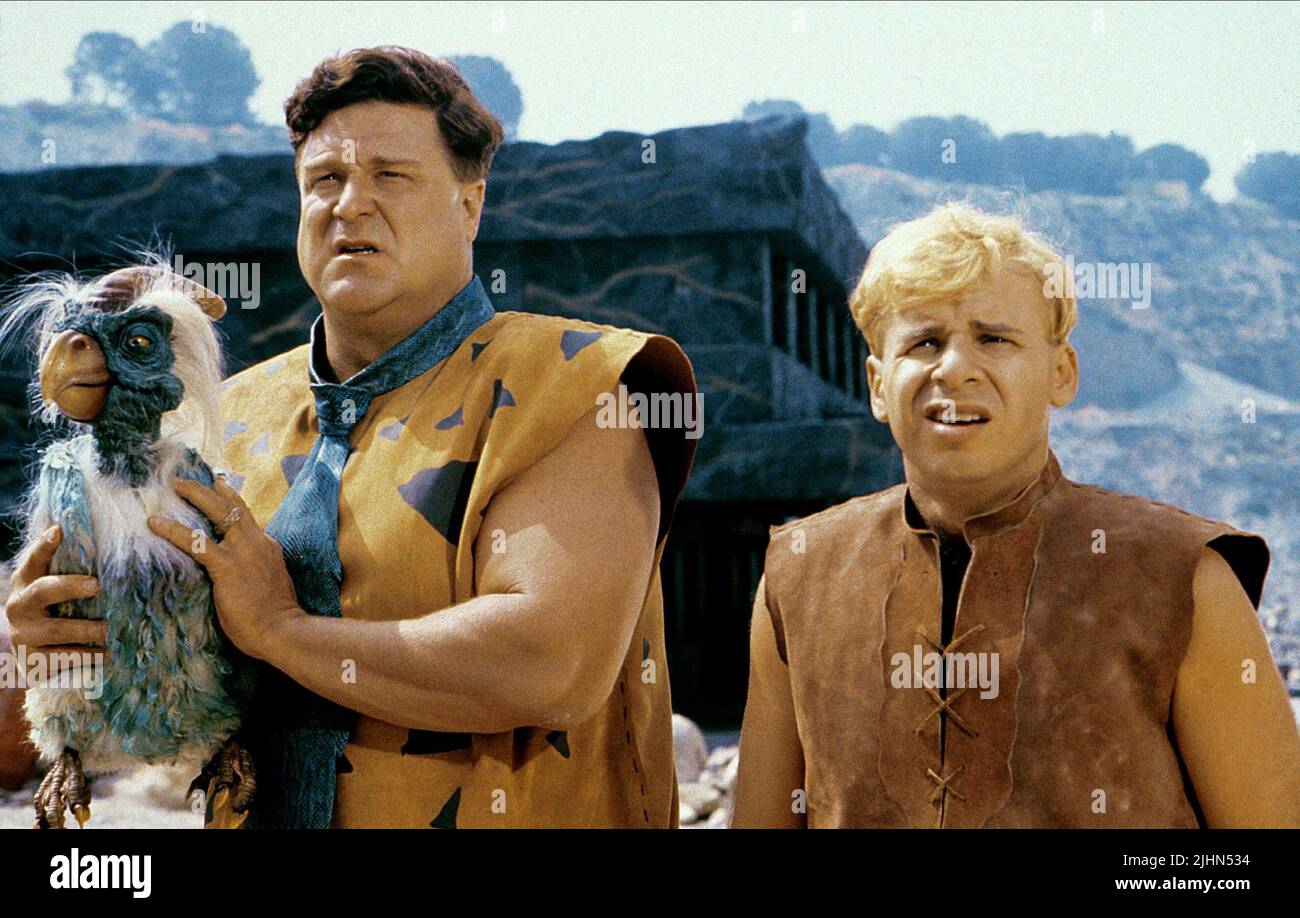 DICTABIRD, John Goodman, RICK MORANIS, I FLINTSTONES, 1994 Foto Stock