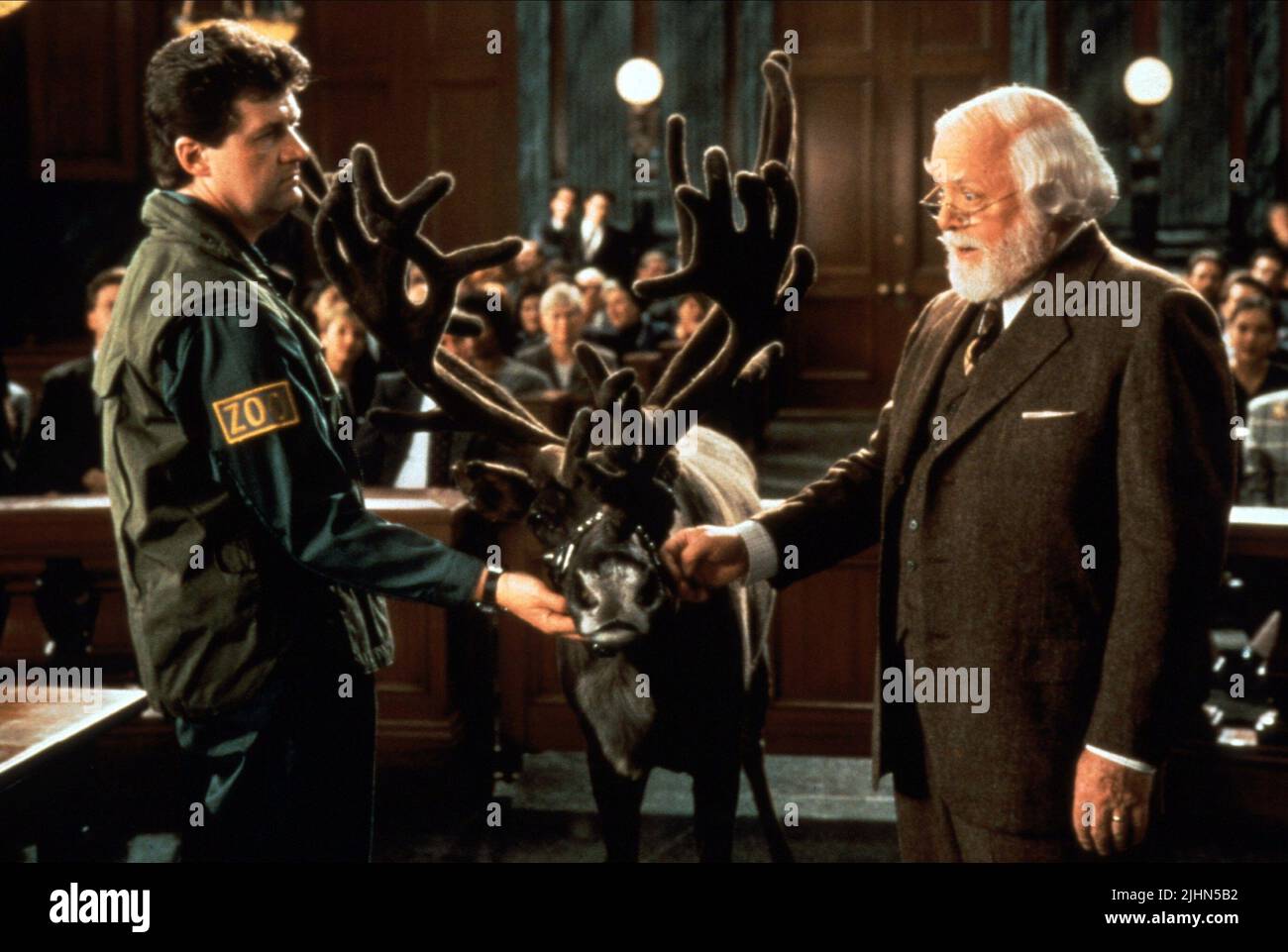 La renna, Richard Attenborough, miracolo su 34TH STREET, 1994 Foto Stock