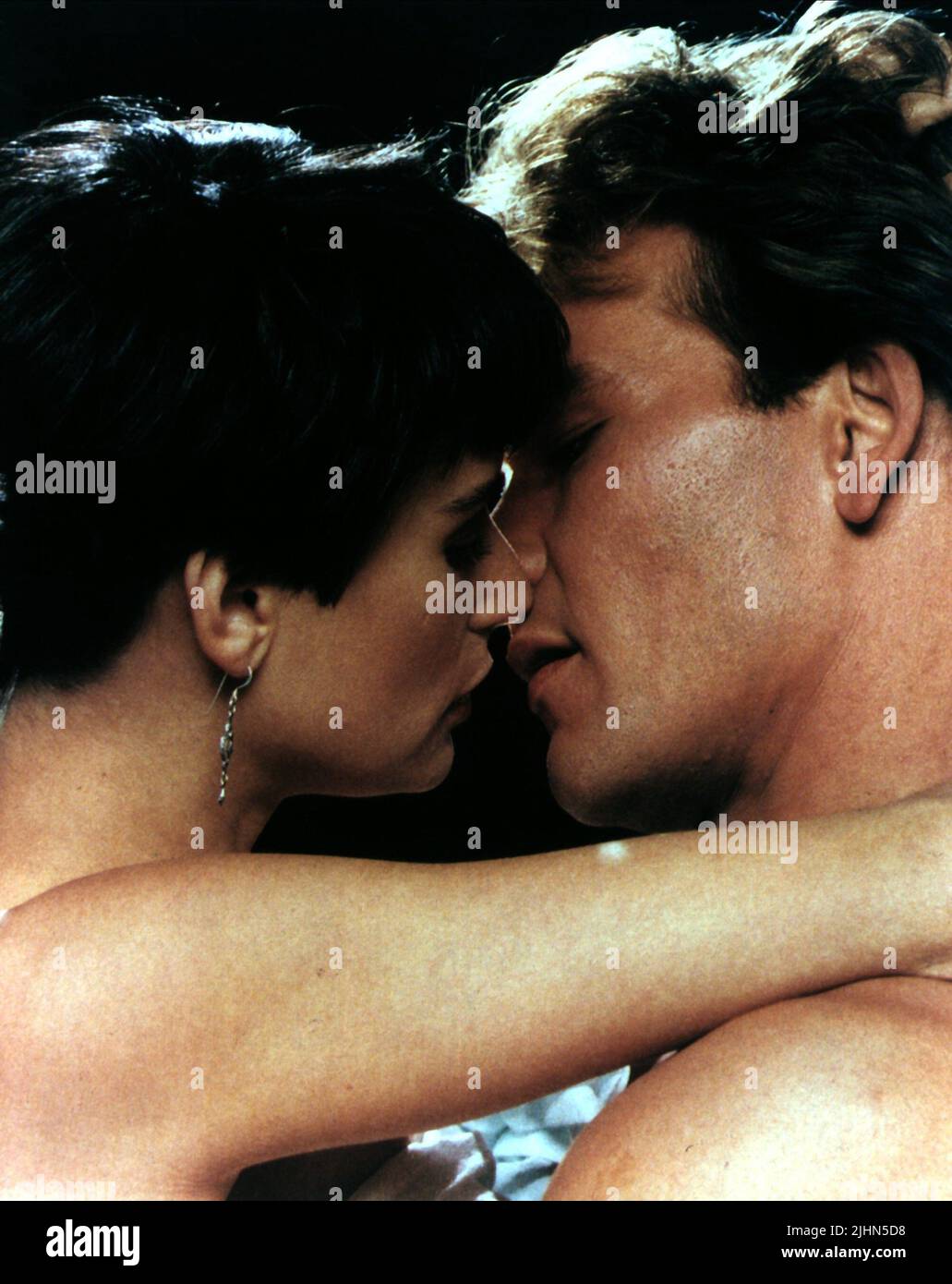 DEMI MOORE, Patrick Swayze, Ghost, 1990 Foto Stock