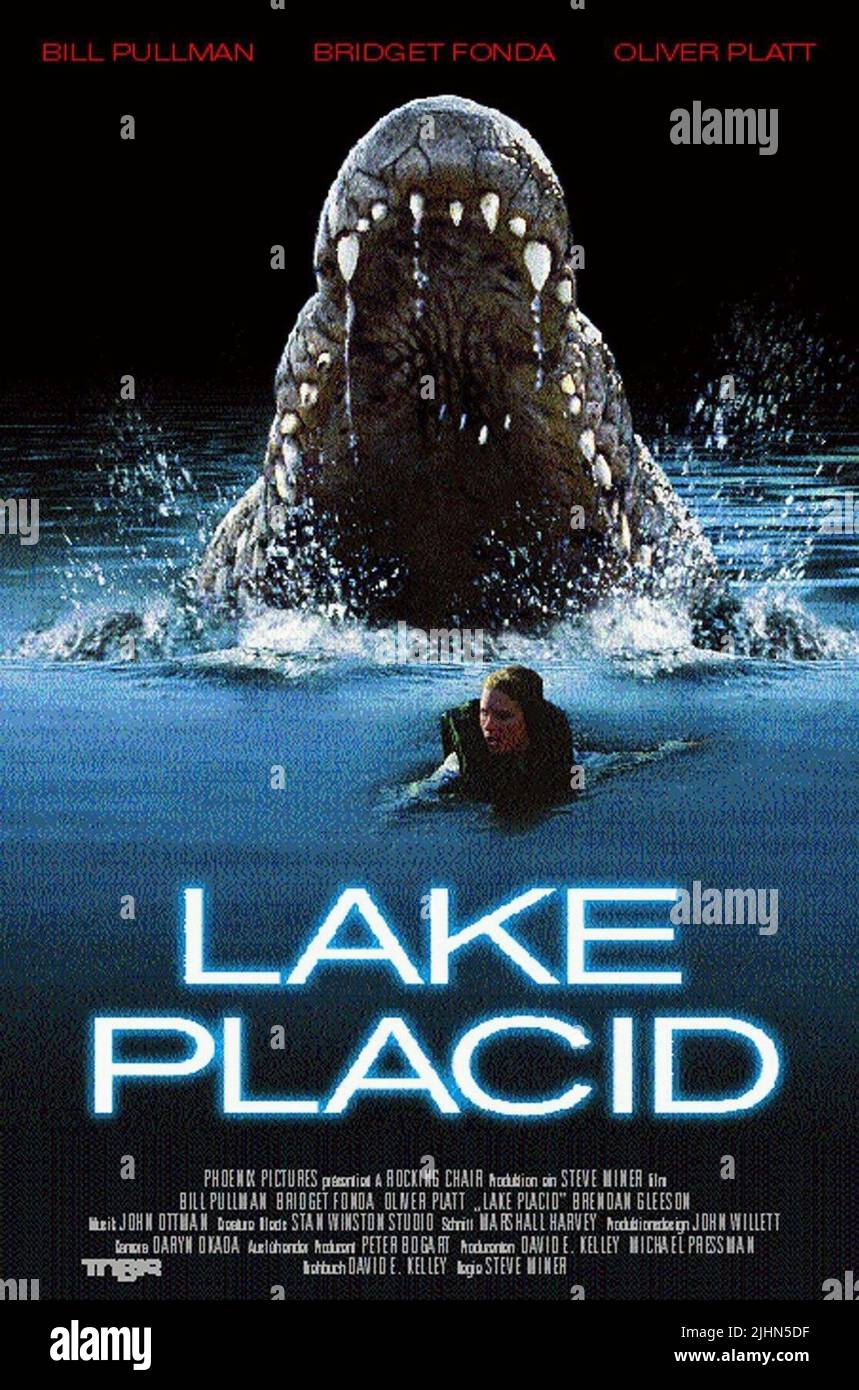 BRIDGET FONDA POSTER, LAKE PLACID, 1999 Foto Stock