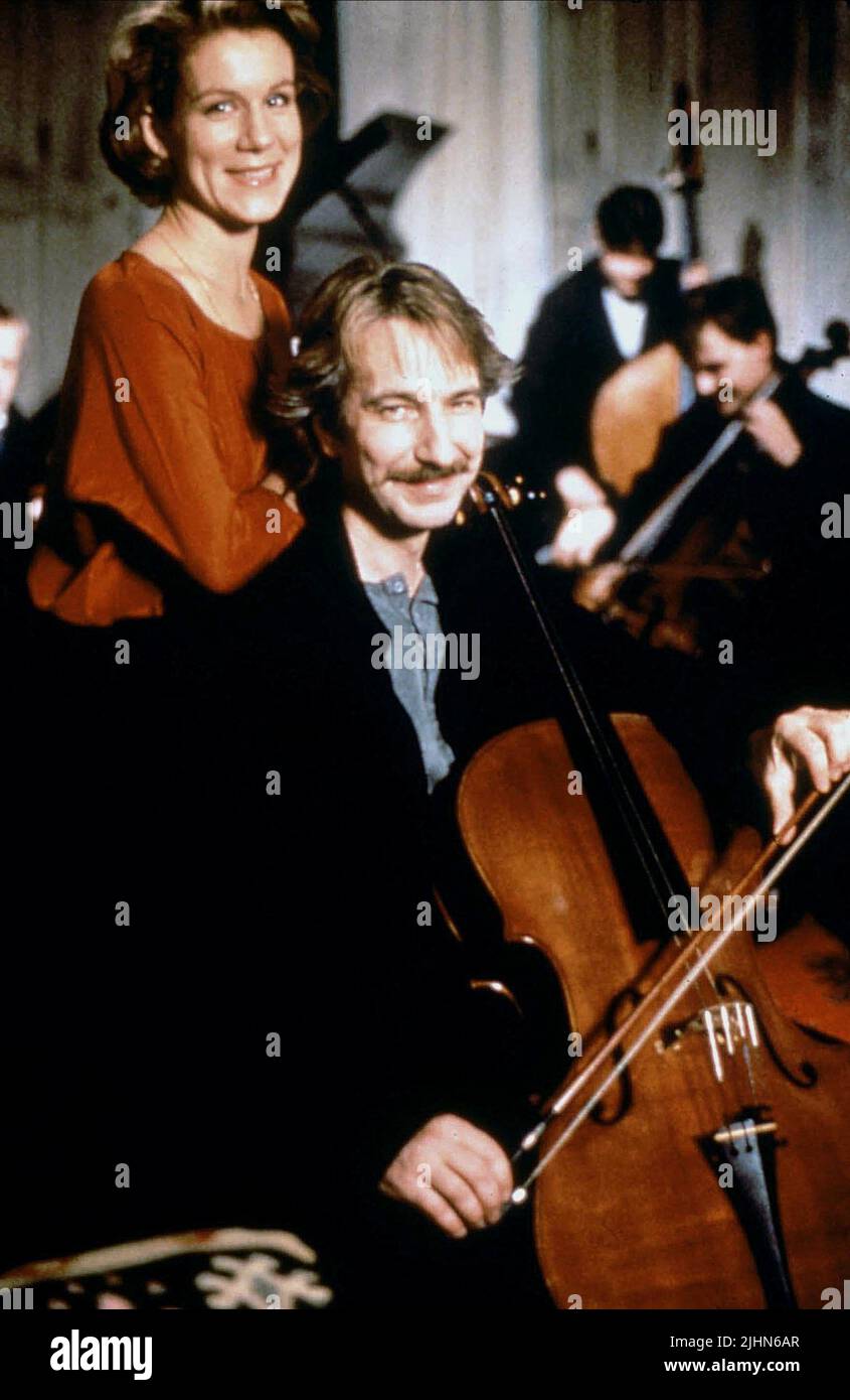 JULIET STEVENSON, Alan Rickman, veramente follemente profondamente, 1990 Foto Stock