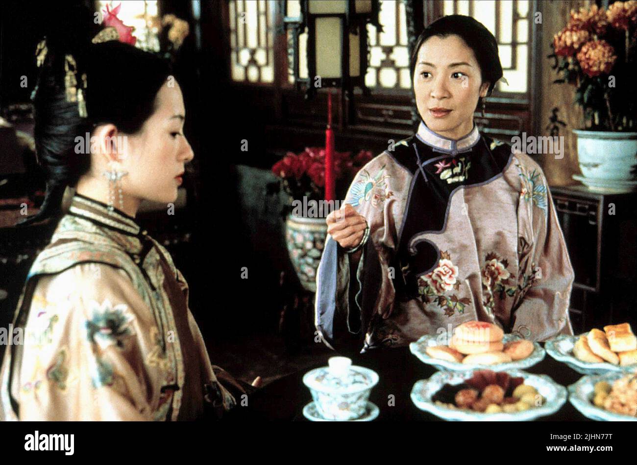 ZHANG ZIYI, Michelle Yeoh, Crouching Tiger Hidden DRAGON, 2000 Foto Stock