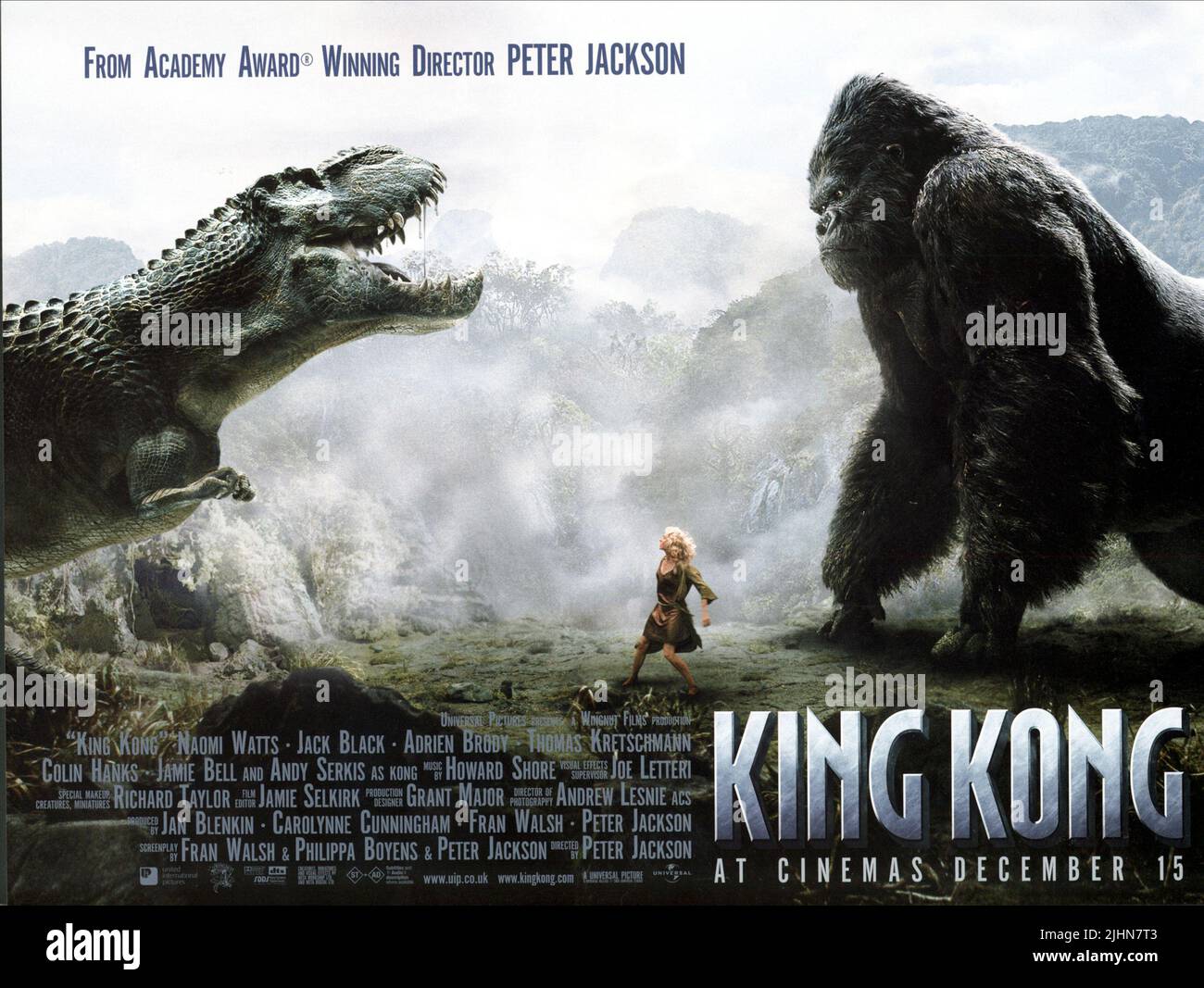 POSTER DEL FILM, King Kong, 2005 Foto Stock
