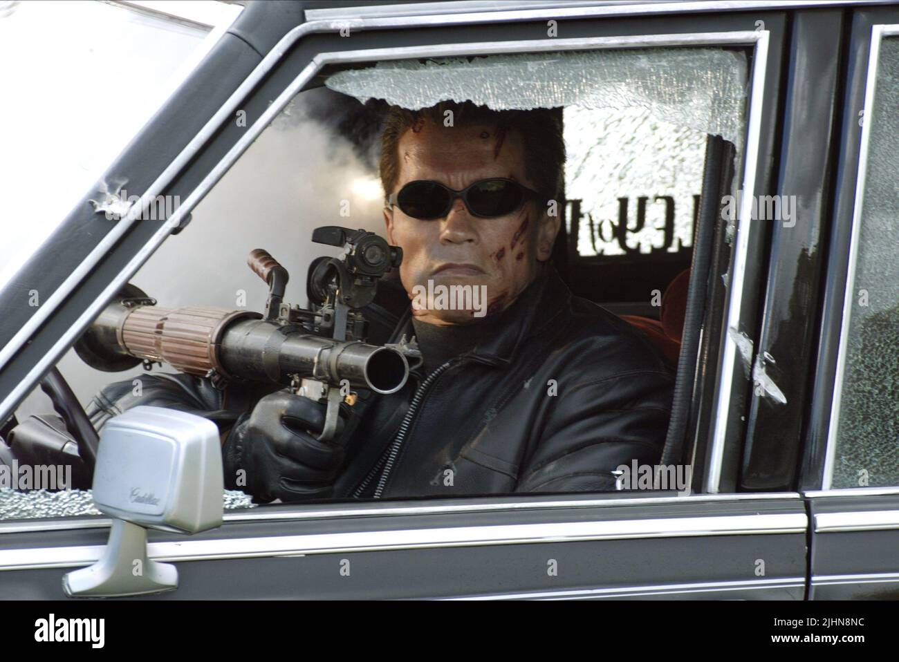 ARNOLD SCHWARZENEGGER, Terminator 3: AUMENTO DELLE MACCHINE, 2003 Foto Stock