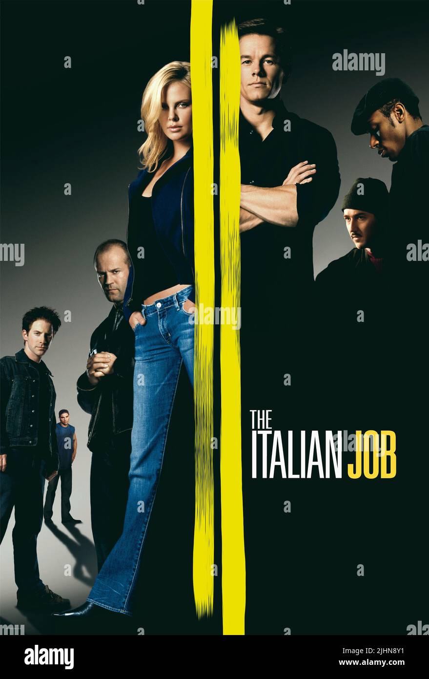 CHARLIZE THERON, MARK WAHLBERG, il job italiano, 2003 Foto Stock