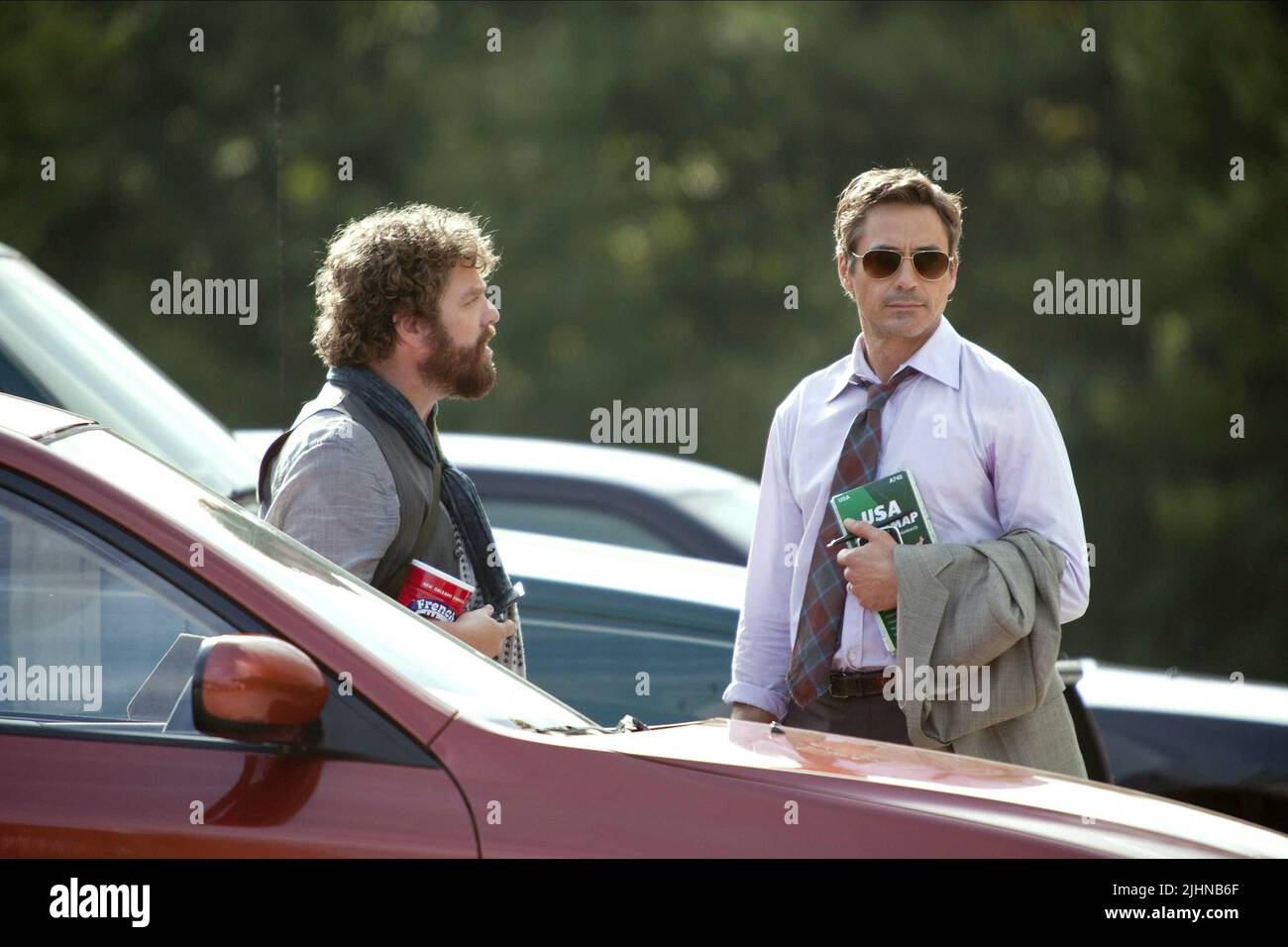 ZACH GALIFIANAKIS, Robert Downey Jr., DATA DI SCADENZA, 2010 Foto Stock
