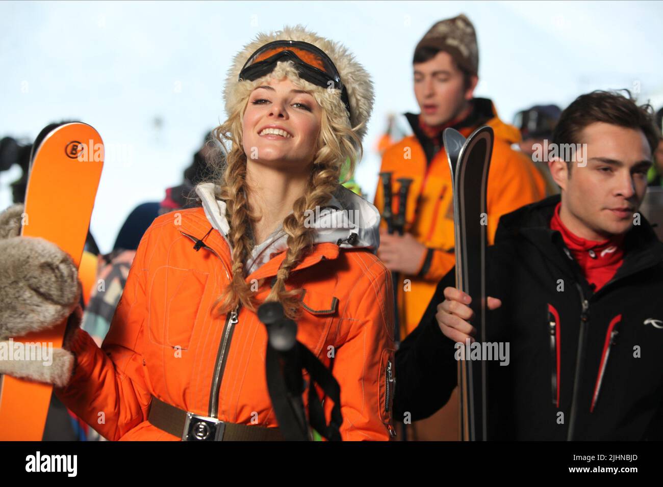 TAMSIN EGERTON, NICHOLAS BRAUN, ED WESTWICK, CHALET GIRL, 2011 Foto Stock