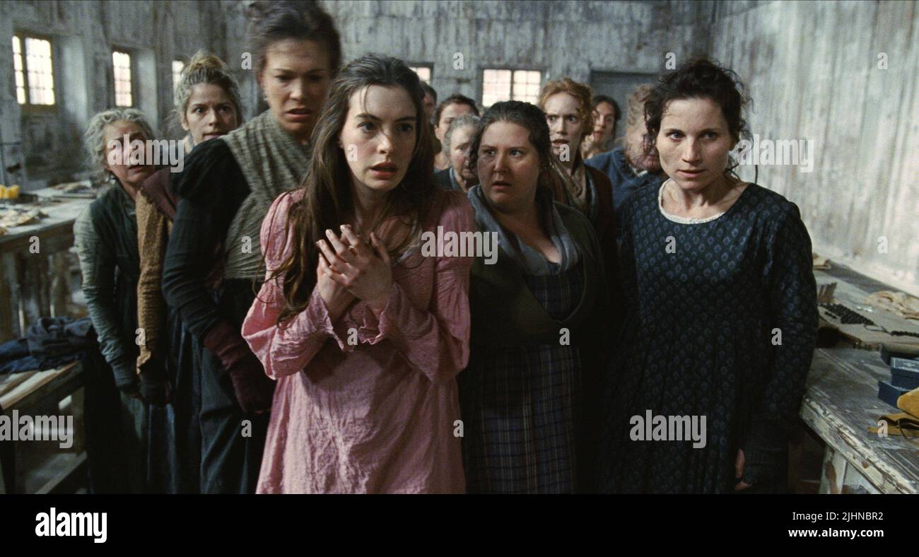 ANNE HATHAWAY, LES MISERABLES, 2012 Foto Stock