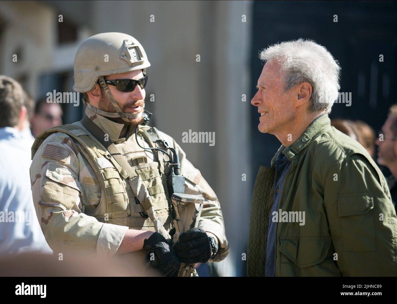 BRADLEY COOPER, Clint Eastwood, AMERICAN SNIPER, 2014 Foto Stock