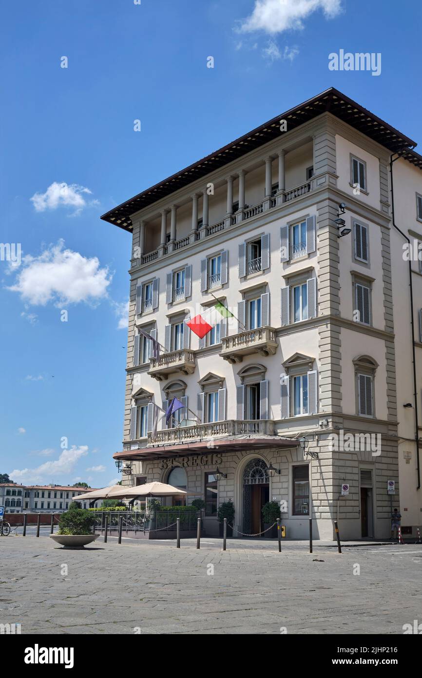 St Regis Hotel Firenze Foto Stock