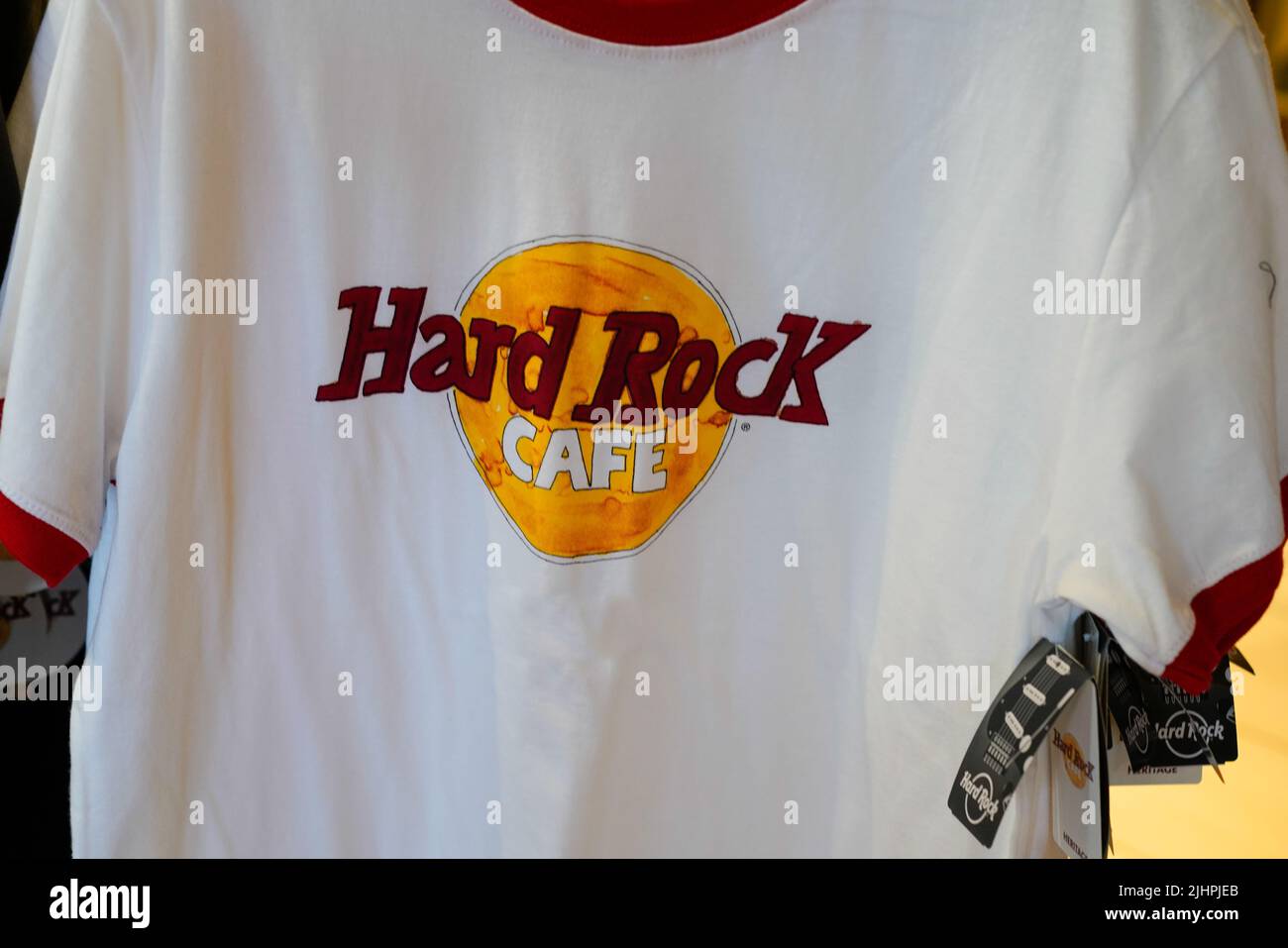 Hard Rock Cafe a Nizza - CITTÀ DI NIZZA, FRANCIA - 10 LUGLIO 2020 Foto  stock - Alamy