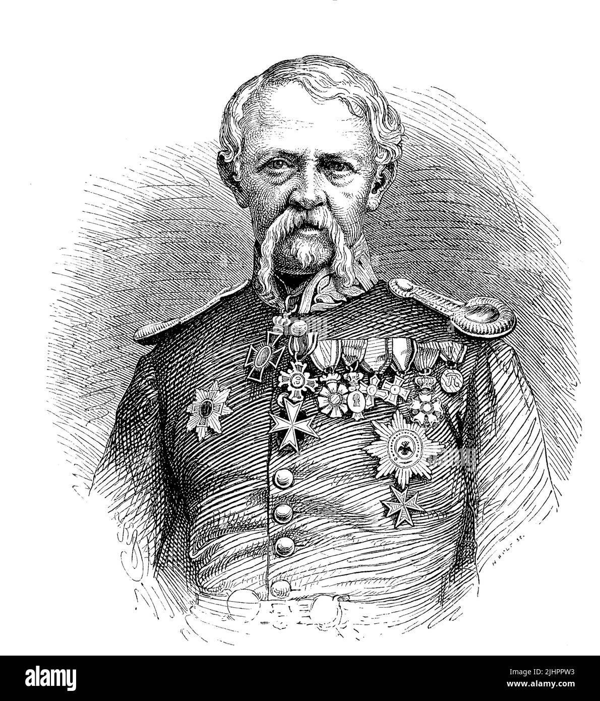 Friedrich Adolf Ferdinand, Freiherr von Flotow, 1812 - 1883 19, war ein deutscher Komponist, Deutschland / Friedrich Adolf Ferdinand, Freiherr von Flotow, 1812 - 1883, è stato un . Jahrhundert, genaues Originaldatum nicht bekannt, Foto Stock