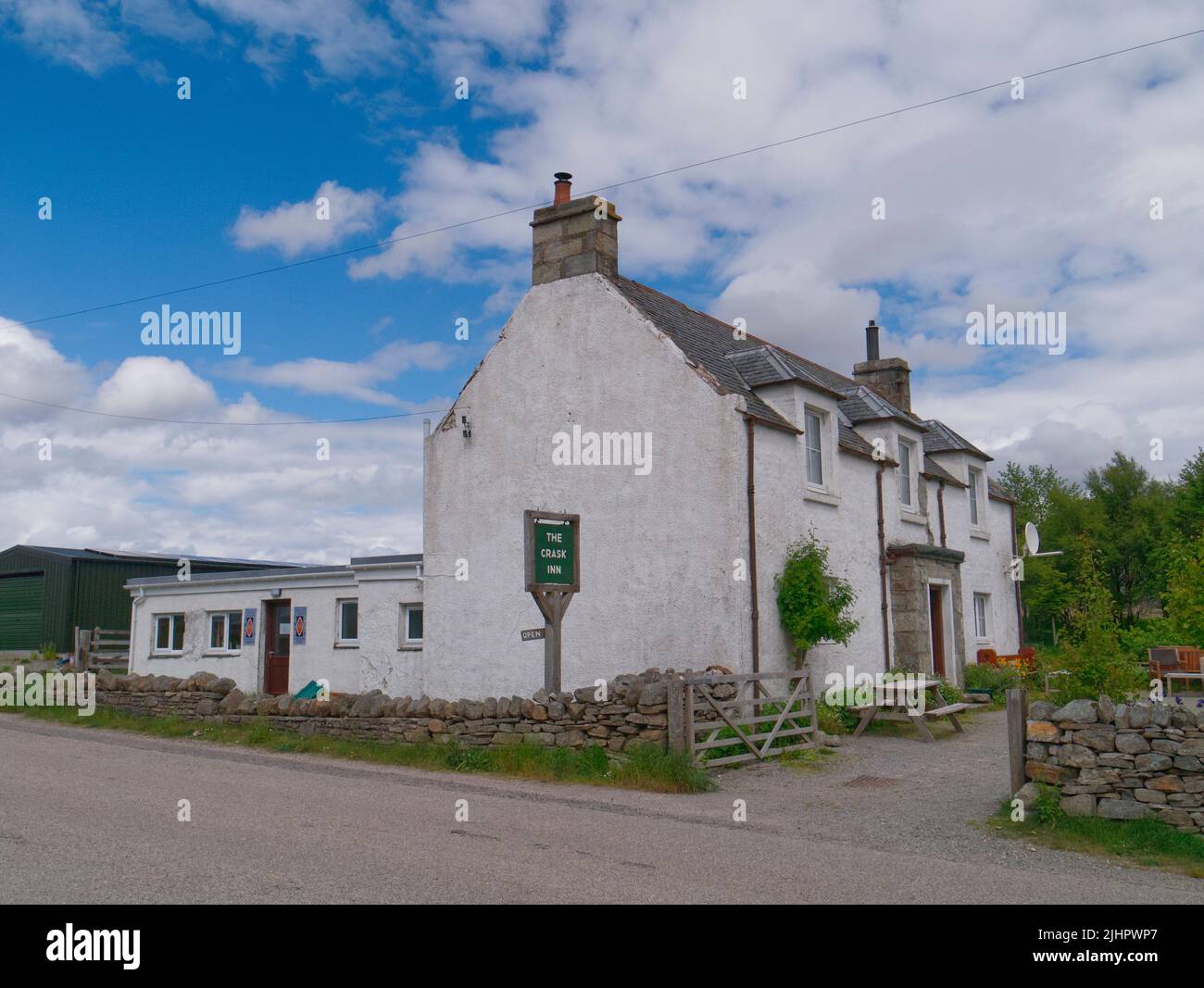 Crak Inn, Sutherland, Highland Scotland Foto Stock