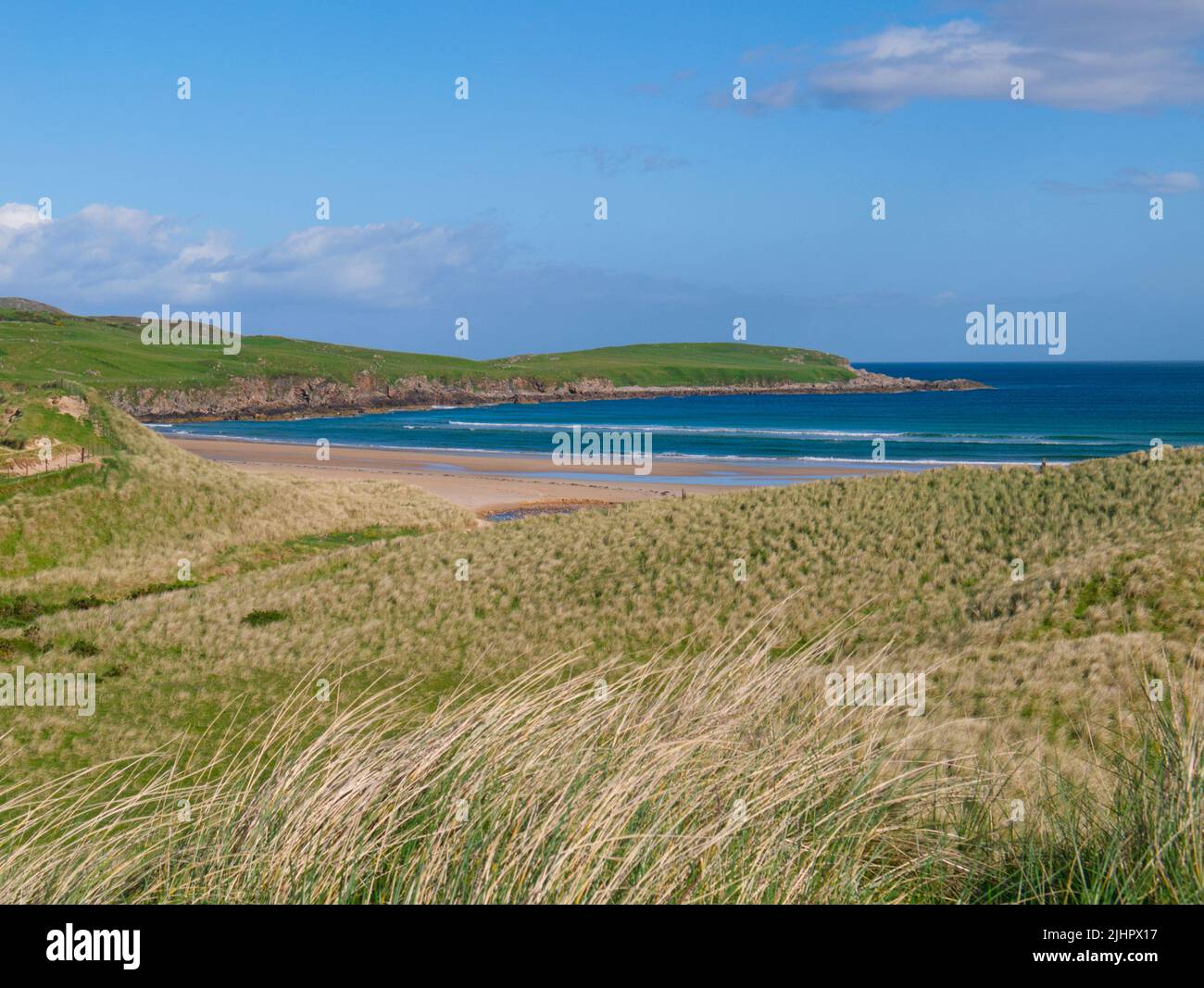 Armadale Beach, Sutherland, Highland Scozia Foto Stock