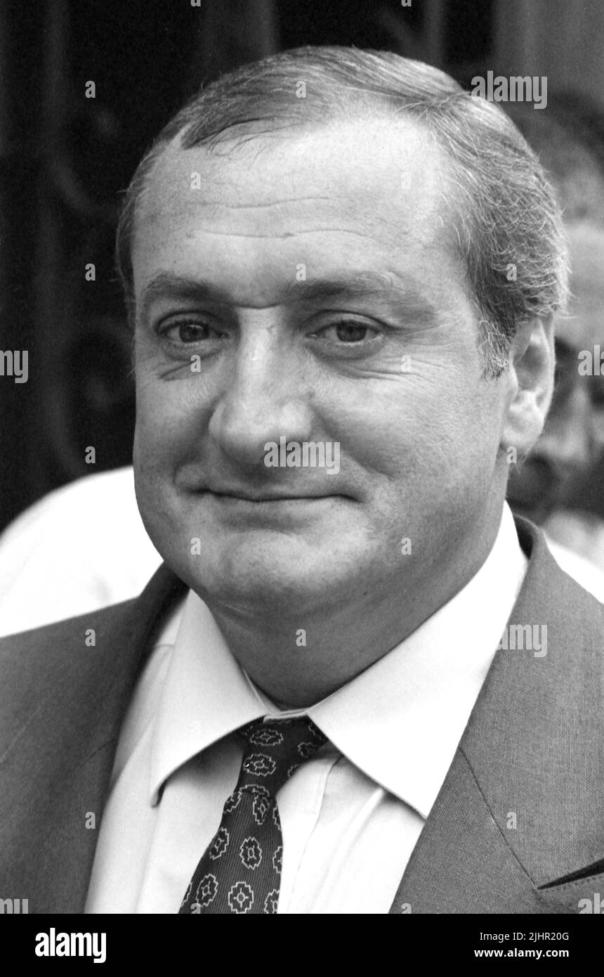 Jean-Paul Bonnet, noto come Franck-Olivier Bonnet, attore belga. Ritratto fatto il 6 settembre 1991. Foto Stock