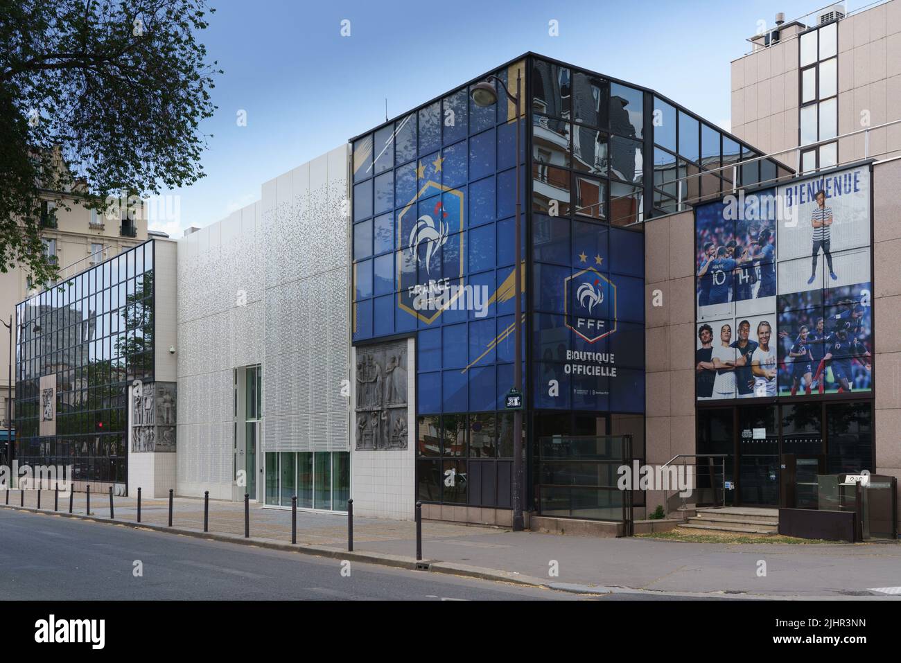 Francia, regione Ile de France, 15th circondario di Parigi, Boulevard de Grenelle, sede della Federazione francese di calcio, FFF, Foto Stock