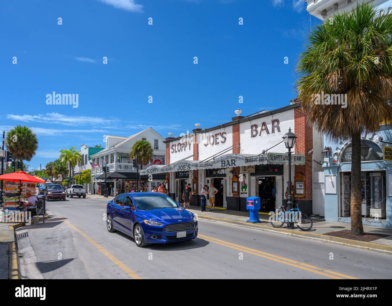 Sloppy Joe's Bar in Duval Street, Key West, Florida Keys, Florida, USA Foto Stock