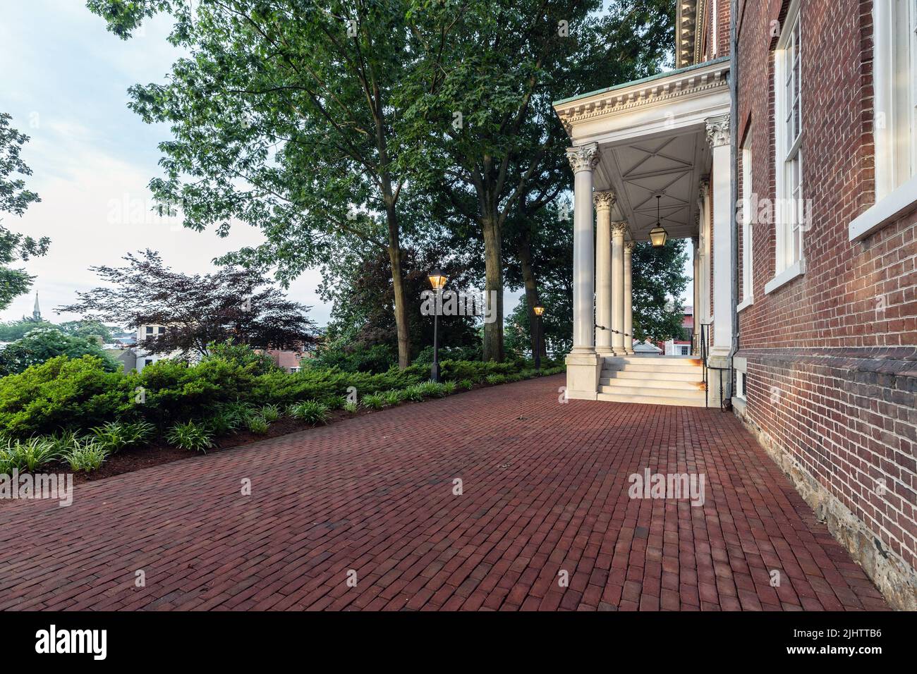 La storica state House del Maryland ha fotografato l'estate 2022 Foto Stock