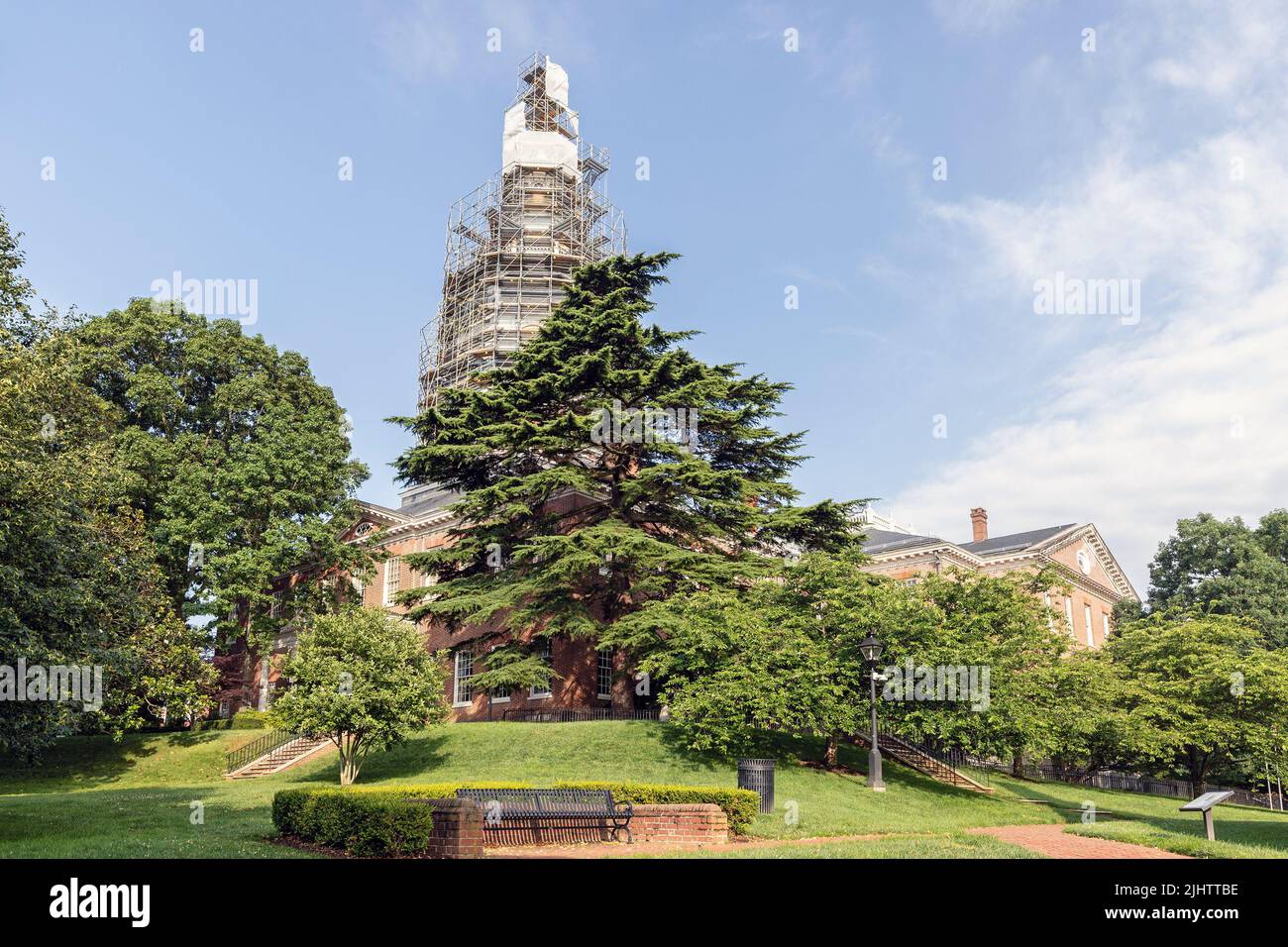 La storica state House del Maryland ha fotografato l'estate 2022 Foto Stock