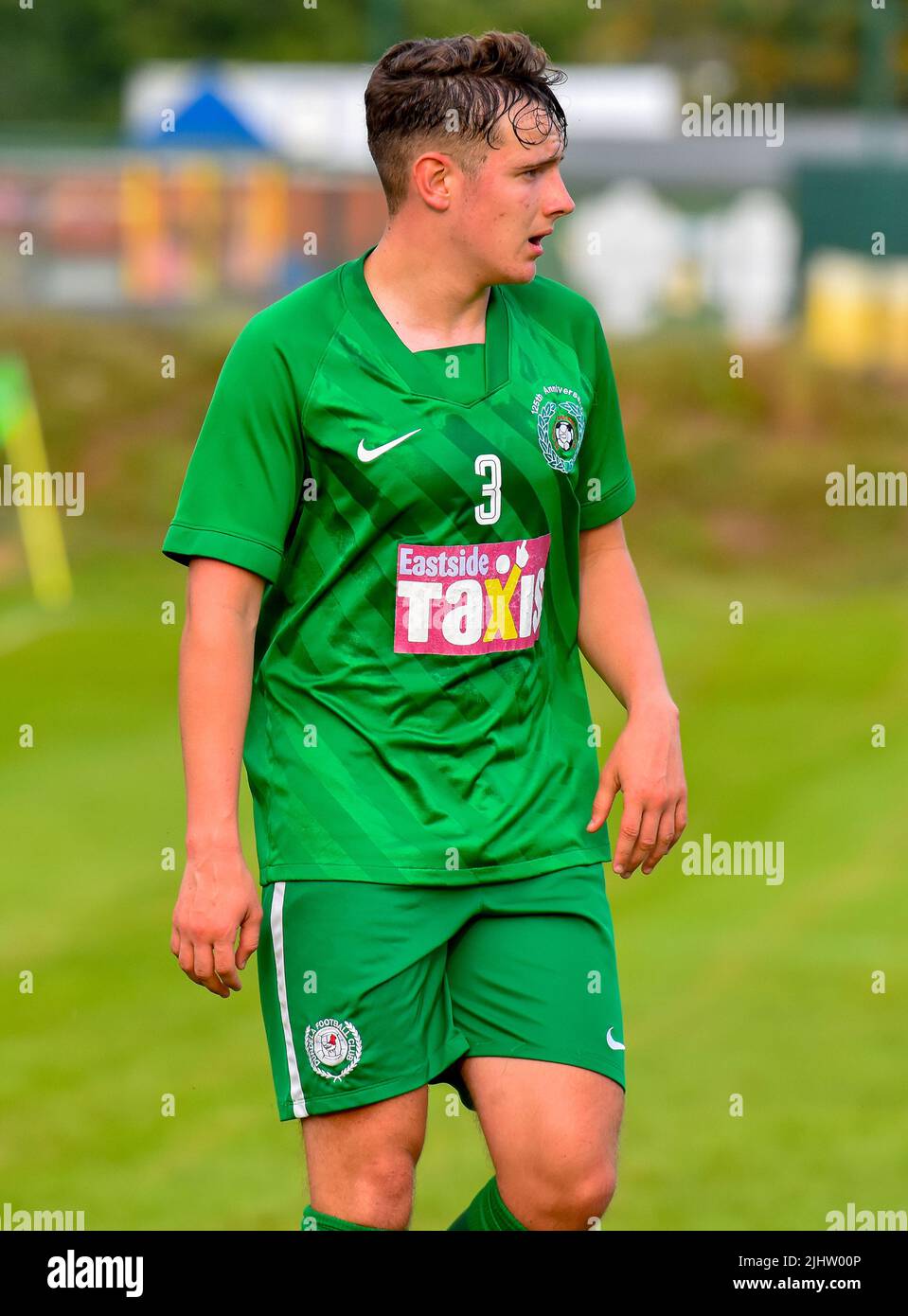 Dundela Vs Ballymena United (Pre-Season friendly) Wilgar Park, Belfast - 19/07/22 Foto Stock