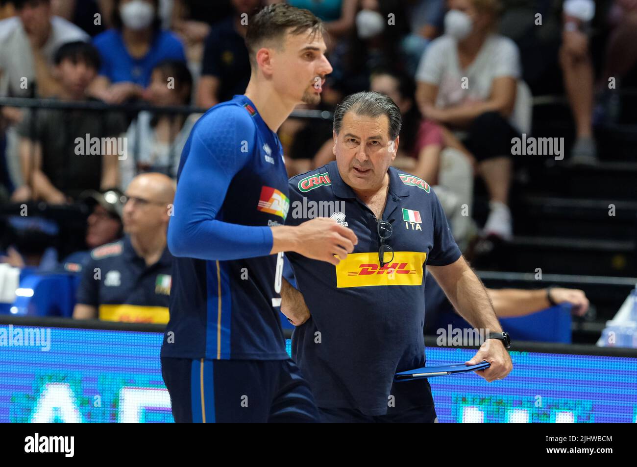 Bologna, Italia. 20th luglio 2022. Simone Gianelli (ITA) e Ferdinando