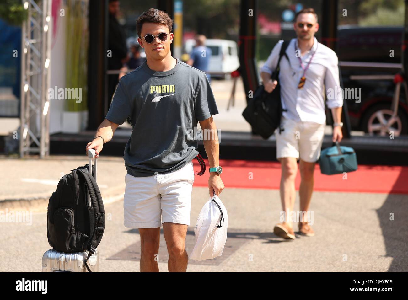 21st luglio 2022, circuito Paul Ricard, le Castellet, Marsiglia, Francia: Francese F1 Giovedi arrivi: Mercedes AMG Petronas F1 Team F1 Reserve driver, Nyck de Vries Foto Stock