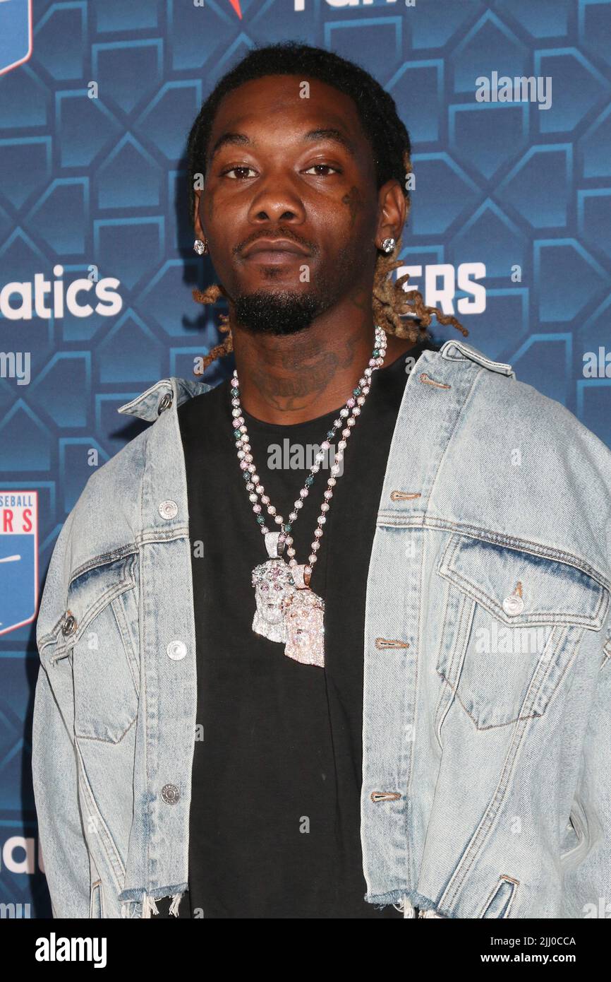 18 luglio 2022, Los Angeles, CA, USA: LOS ANGELES - LUG 18: Offset al MLBPA x fanatici ''Players Party'' alla City Market Social House il 18 luglio 2022 a Los Angeles, CA (Credit Image: © Kay Blake/ZUMA Press Wire) Foto Stock