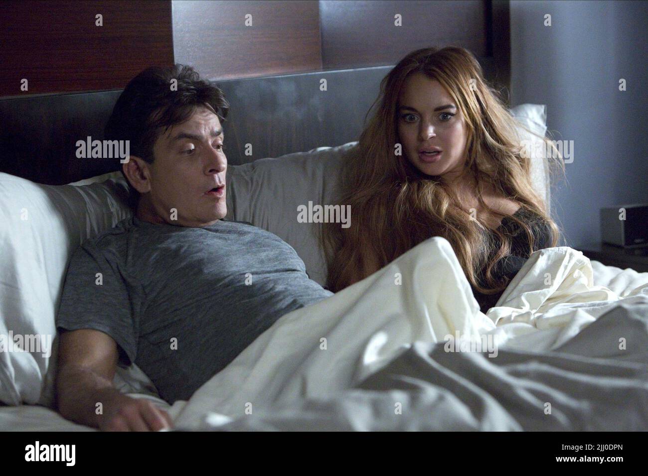 SHEEN,Lohan, il film spaventoso 5, 2013 Foto Stock