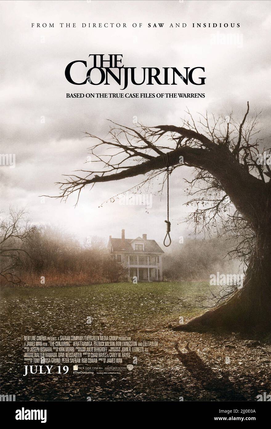 POSTER DEL FILM, IL CONJURING, 2013 Foto Stock