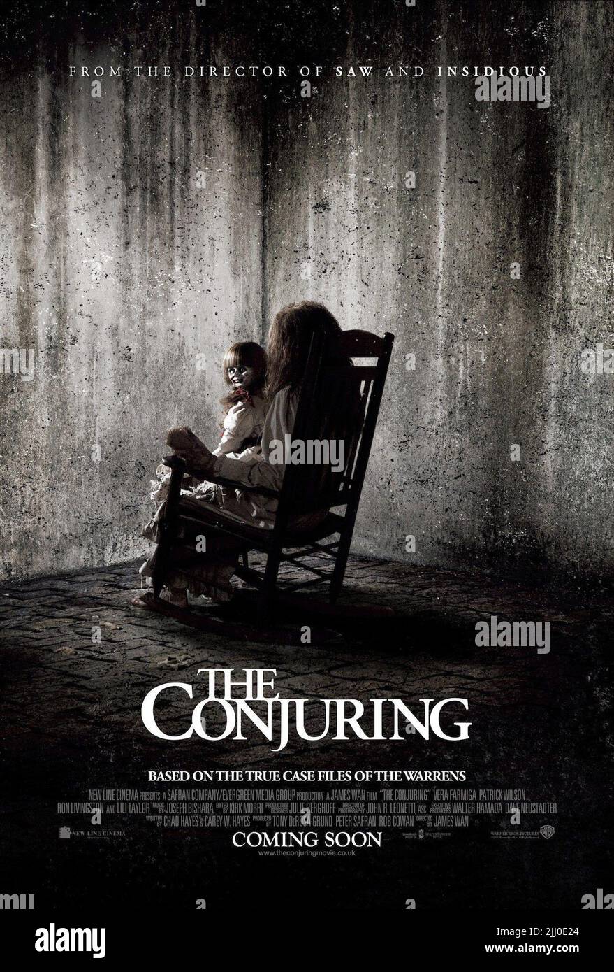 SEDIA, POSTER, IL CONJURING, 2013 Foto Stock