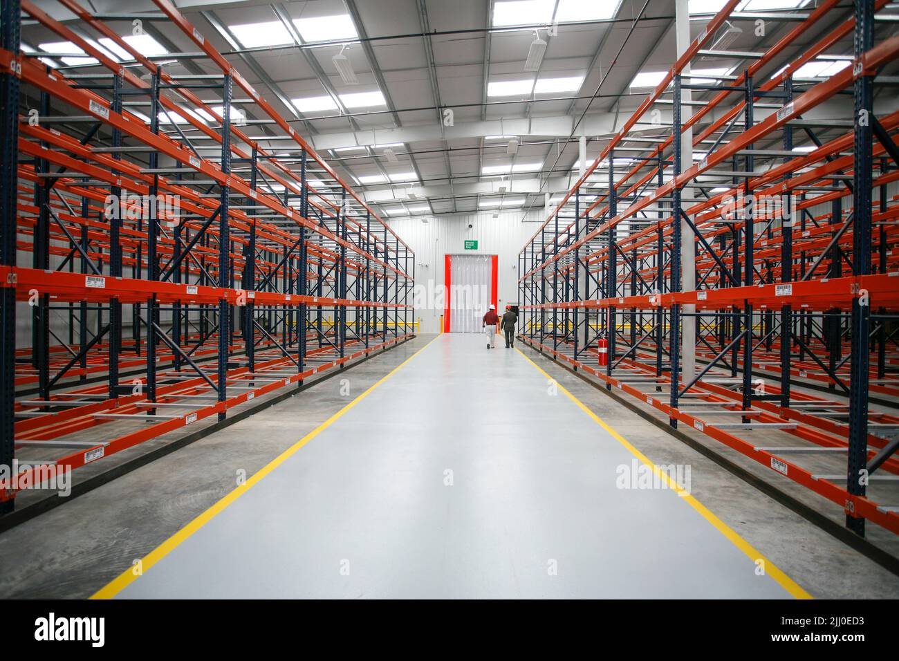 Magazzino industriale a Houma, Louisiana Foto Stock