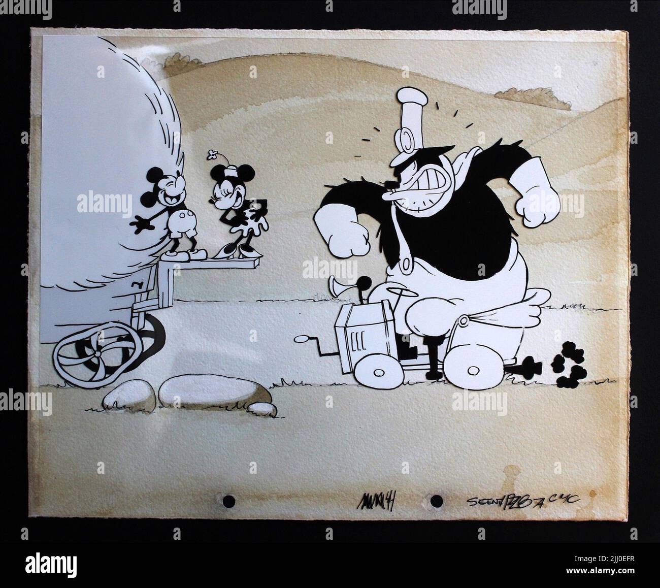 MOUSE, MOUSE, PETE, OTTENERE UN CAVALLO!, 2013 Foto Stock