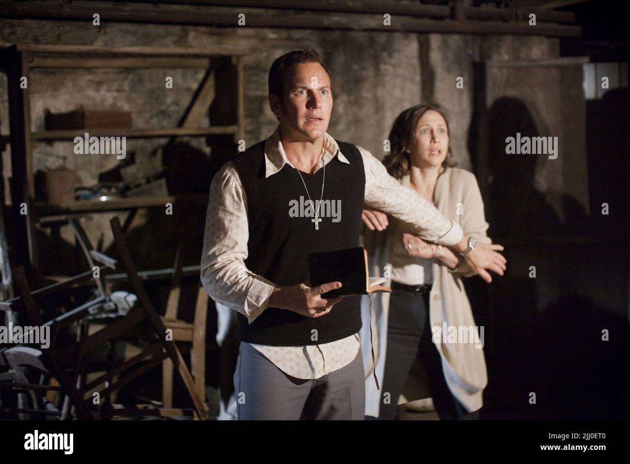 WILSON, FARMIGA, IL CONJURING, 2013 Foto Stock