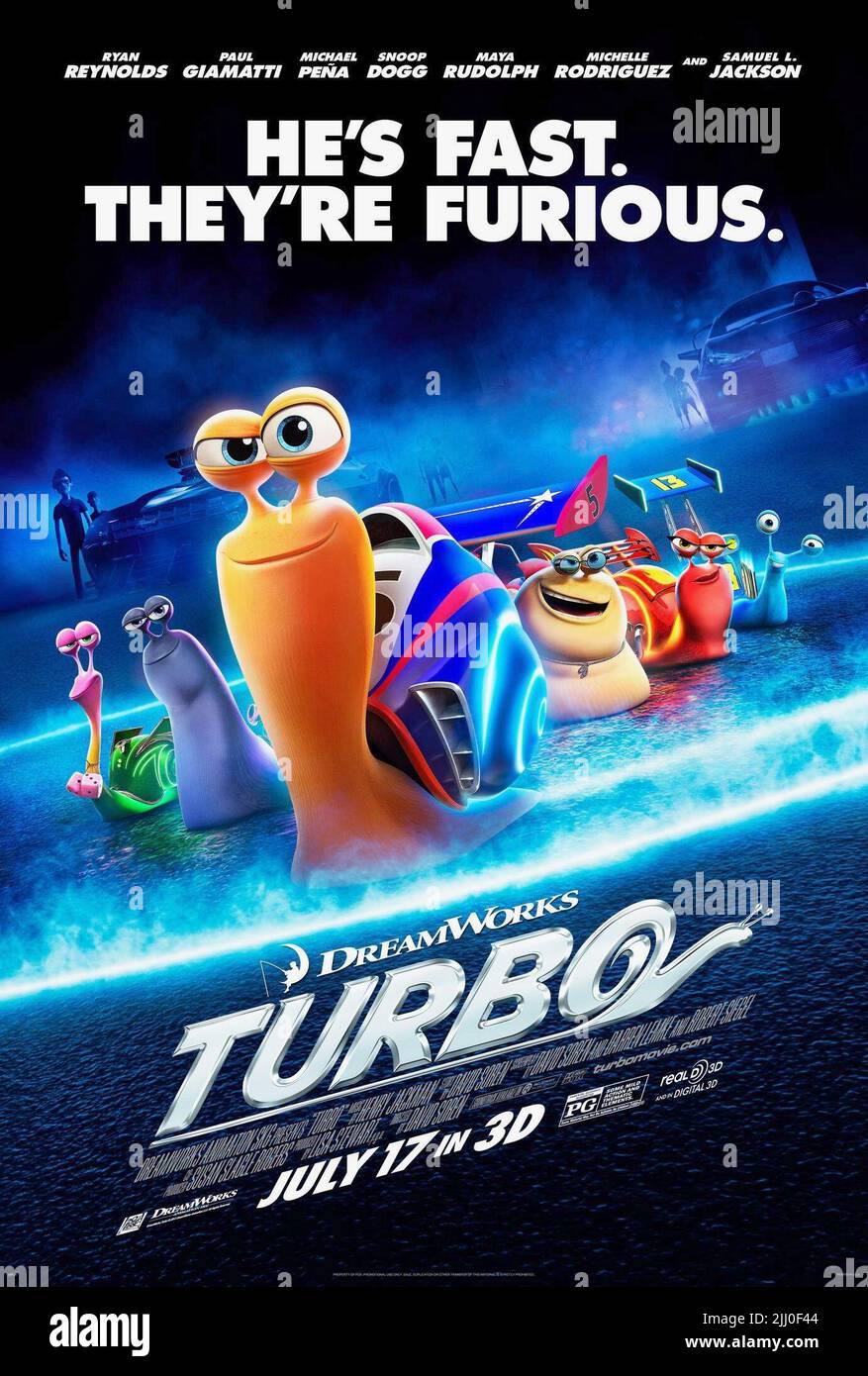 TURBO POSTER, Turbo, 2013 Foto Stock