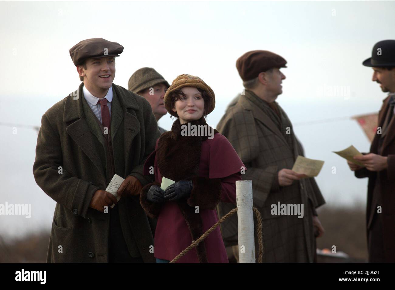 DAN Stevens, Emily Browning, estate in febbraio, 2013 Foto Stock