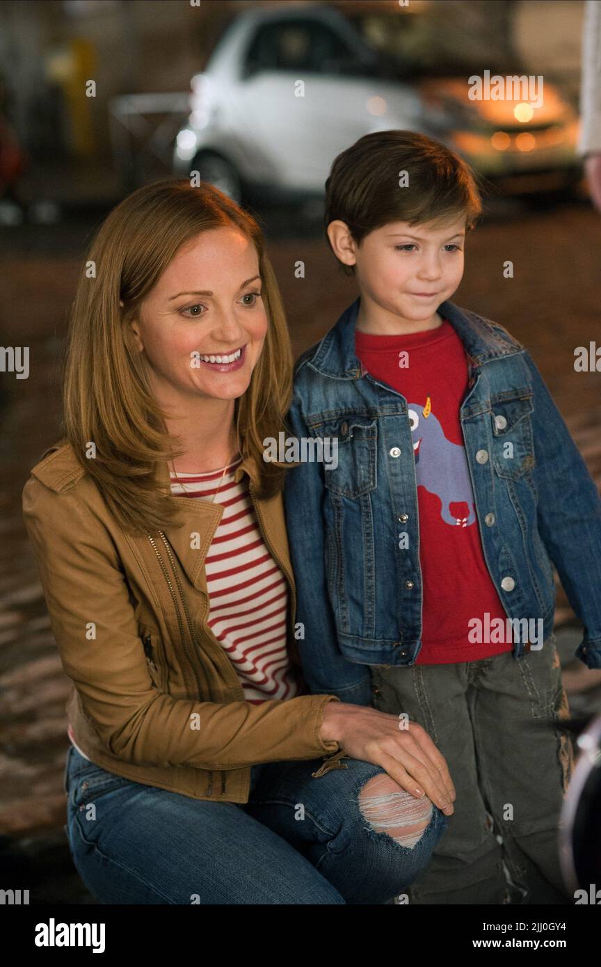 JAYMA MAYS, Jacob Tremblay, I Puffi 2, 2013 Foto Stock