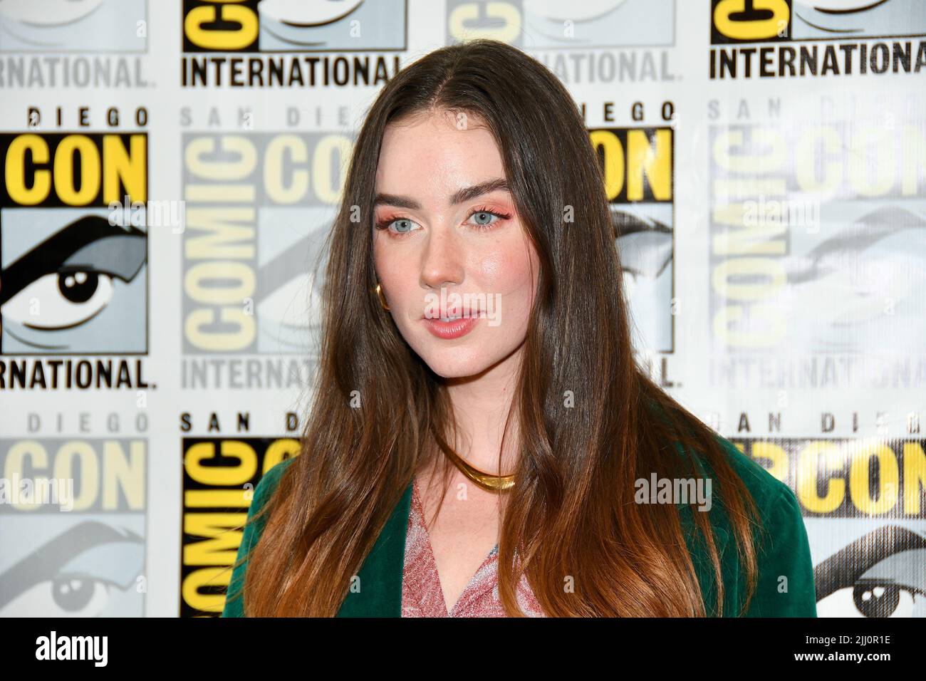 Lyndon Smith arrivo alla fotocellula Disney per 'National Treasure Edge of History' all'Hilton Bayfront al San Diego International Comic-con giorno 1 Foto Stock