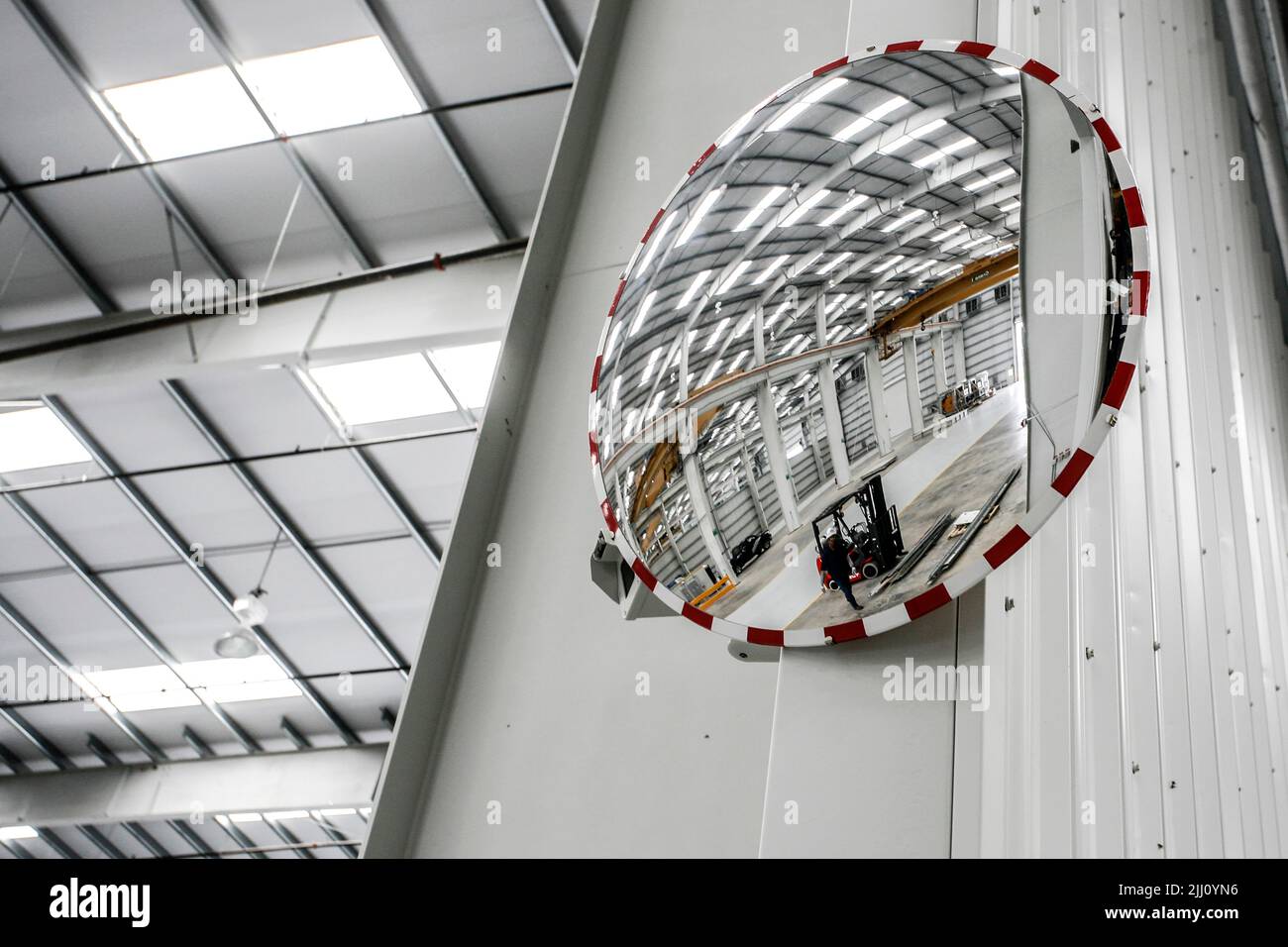 Magazzino industriale a Houma, Louisiana Foto Stock